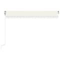 Miniatyrbillede 4 af 9: Markise 400x350 cm automatisk betjening cremefarvet - Foldbar Markise - Foldbare Markiser - Home & Living