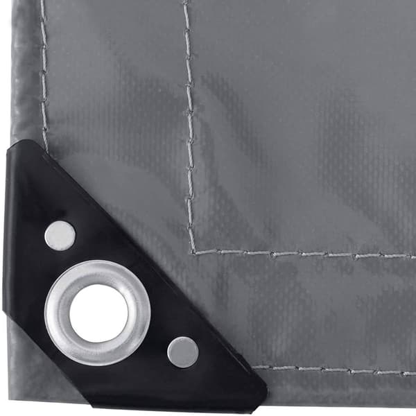 Rootz Ultimate -suojapeite - Heavy Duty -päällinen - Säänkestävä peite - Kestävä, UV-kestävä, Helppo käsitellä - 3x4m - Tummanharmaa