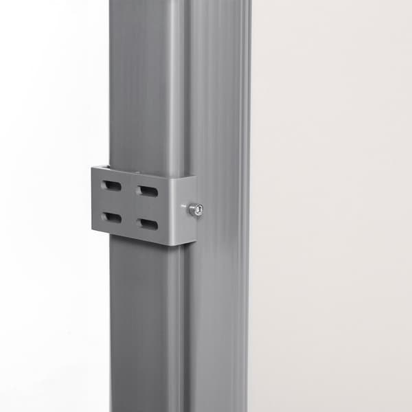Rootz Sidemarkise til terrasser og altaner - Privatskærm - Solskærm - Aluminiumsramme - 180 cm x 400 cm - Indendørs og udendørs brug