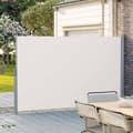 Miniatyrbillede 2 af 6: Rootz Sidefortelt - Privatskærm - Solskærm - Udendørs beskyttelse af privatlivets fred - Indendørs og udendørs brug - 200 cm x 400 cm - Beige