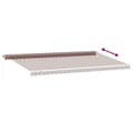 Miniatyrbild 5 av 9: vidaXL Markis manuellt infällbar 600x300 cm brun