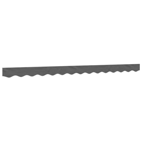 vidaXL Erstatningsstoff for markisekappe antrasitt stripe 3,5 m