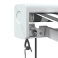 Miniatyrbillede 5 af 8: vidaXL foldemarkise 4,5x3 m stof og aluminium antracitgrå og hvid