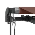 Miniatyrbilde 7 av 11: vidaXL Automatisk uttrekkbar markise med LED brun 600x350 cm