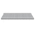 Miniatyrbilde 4 av 11: vidaXL Automatisk uttrekkbar markise LED antrasitt og hvit 500x350 cm