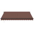 Miniatyrbillede 4 af 11: vidaXL markise med LED-lys 400x300 cm automatisk betjening brun