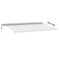 Miniatyrbilde 5 av 11: vidaXL Automatisk uttrekkbart markise antrasitt og hvit 600x350 cm