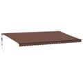 Pikkukuva 2 / 11: vidaXL Automaattimarkiisi ruskea 600x300 cm