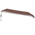 Miniatyrbillede 5 af 11: vidaXL markise med LED-lys 500x300 cm automatisk betjening brun