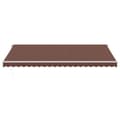 Miniatyrbillede 4 af 11: vidaXL markise med LED-lys 500x350 cm automatisk betjening brun