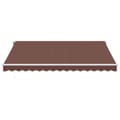 Miniatyrbillede 4 af 11: vidaXL markise med LED-lys 400x300 cm automatisk betjening brun