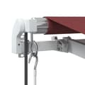 Miniatyrbilde 6 av 11: vidaXL Automatisk uttrekkbar markise burgunder 500x300 cm