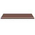 Miniatyrbillede 4 af 10: markise med LED-lys 600x300 cm automatisk betjening brun