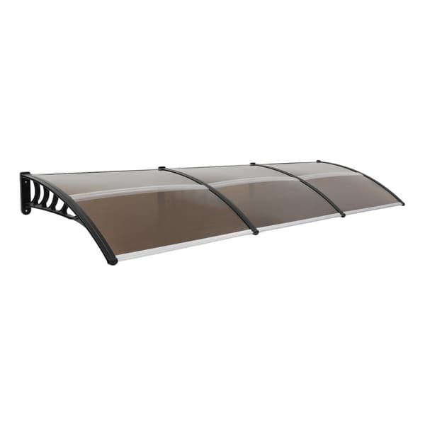 Bueoverdækning, Vejrbestandigt Design, Nem Vægmontering,Brun Sort Brown Black