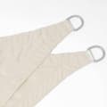 Pikkukuva 5 / 9: Rootz Sun Sail -katos - Varjostuspurje - Ulkomarkiisi - Vettä hylkivä - Repeämisenkestävä - 160g/m - 100% PES - Helppo asennus - Kermanvärinen - 3m x