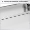 Miniatyrbillede 7 af 10: Rootz Entryway baldakin - Dørmarkise - Fordørs baldakin - Beskytter mod UV, regn, sne - Aluminiumsramme - 200cm x 96cm x 27cm