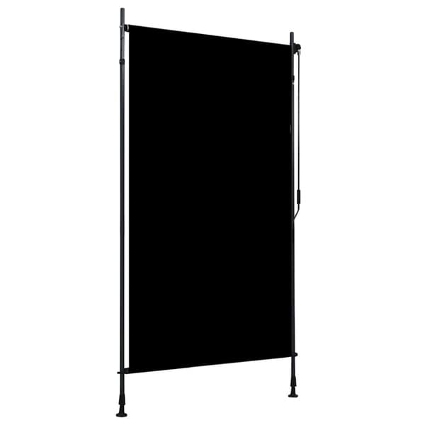 Rullgardin utomhus 120x270 cm antracit
