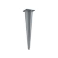 Miniatyrbild 1 av 6: Rootz markankare för sidoförtältstolpar - Tältpinne - Metallpåle - Pulverlackerad - 9 cm x 9 cm x 46 cm - Lättvikt - Grå - 1,3 kg