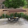 Miniatyrbillede 2 af 6: Rootz Fritstående Markise - Terrassedække - Solafskærmning - Justerbar skærm - 395L x 298W x 255H cm