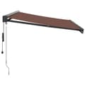 Miniatyrbillede 5 af 11: vidaXL markise 300x250 cm automatisk betjening brun