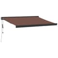 Miniatyrbillede 1 af 11: vidaXL markise 300x250 cm automatisk betjening brun
