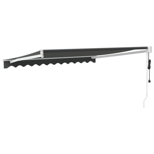 Automatisk infällbar markis antracit 3x2,5 m