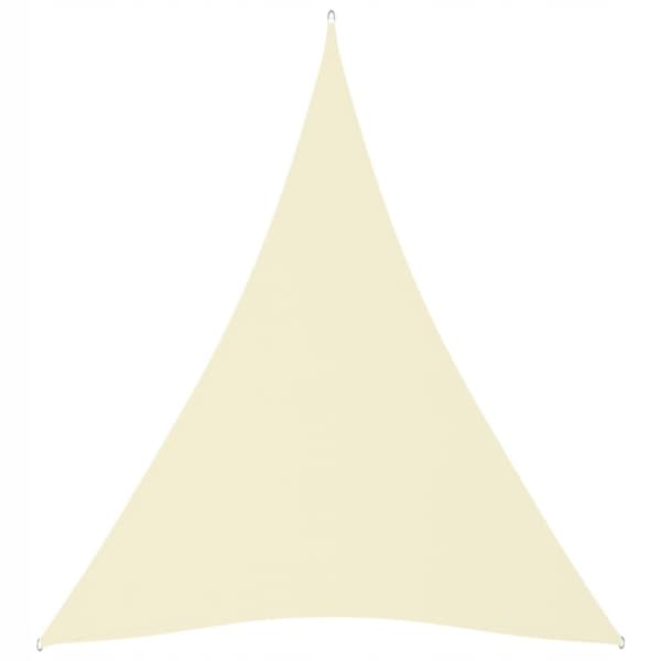 IbizSail Garden Sun Sail vedenpitävä 3 x 3 x 3 m kerma