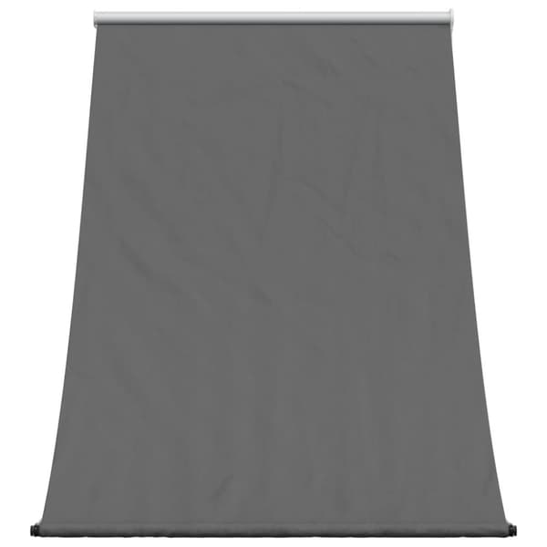 Infällbar markis antracit 100x150 cm tyg och stål