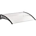 Miniatyrbillede 10 af 10: Rootz Canopy Protective Roof - UV -resistente - Vandbestandigt - Beskytter mod sol & vejr - 89x122x24cm hvid