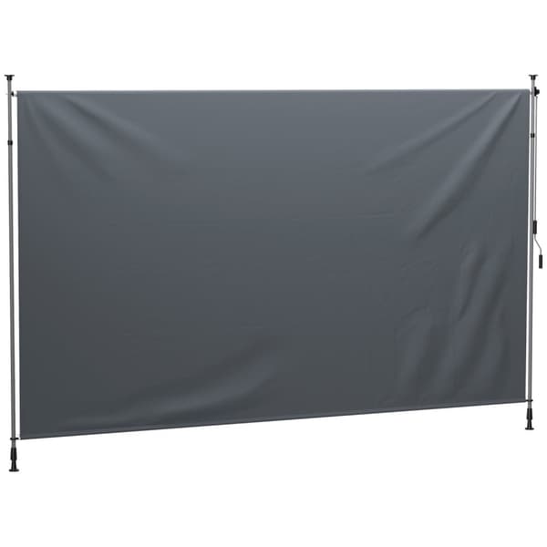 Rootz Klemmmarkise Joint Arm Awnle - Udendørs markise - Solbeskyttelse - UPF30+ Coating - 400 cm x 221-311cm