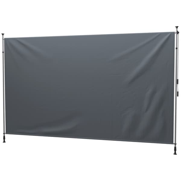 Rootz Klemmmarking -yhteisön markiisi - ulkoilma - auringonsuoja - upf30+ pinnoite - 400 cm x 221-311cm