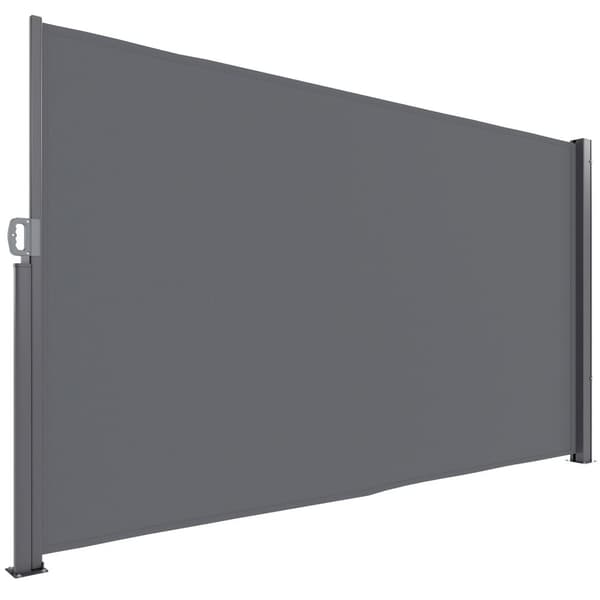 Rootz Side Awner - Udvidelig uigennemsigtig beskyttelse af privatlivets fred - Solbeskyttelse - UV -resistent - 300 x 180 cm