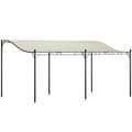 Pikkukuva 1 / 9: Pergola, lisärakennus, 491x298 cm, Kermaisen valkoinen