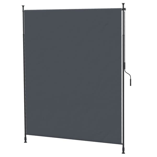 Vertikal Markise, 200x292 cm, Grå