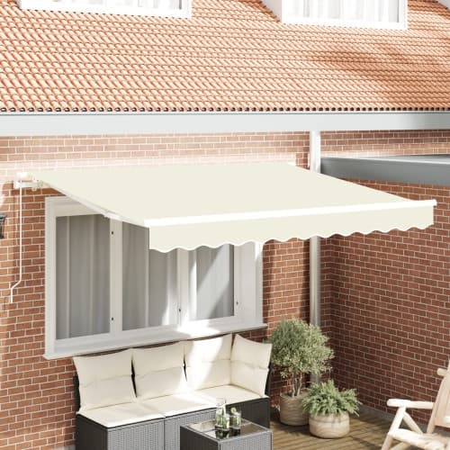 Ersättningsduk för 3.5x2 m Ram Gräddfärgad