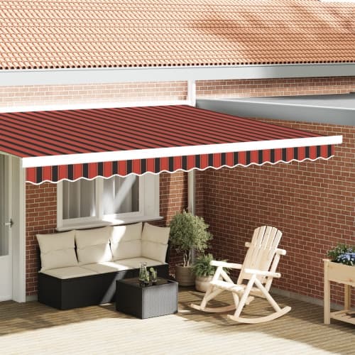 markis valance för 4.5 m ram Multicolor 4.3x0.2 m