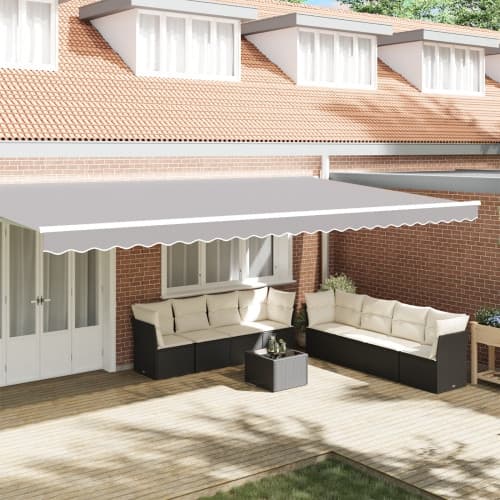 Markis Valance för 6 m Ram Ljusgrå 5.8x0.2 m