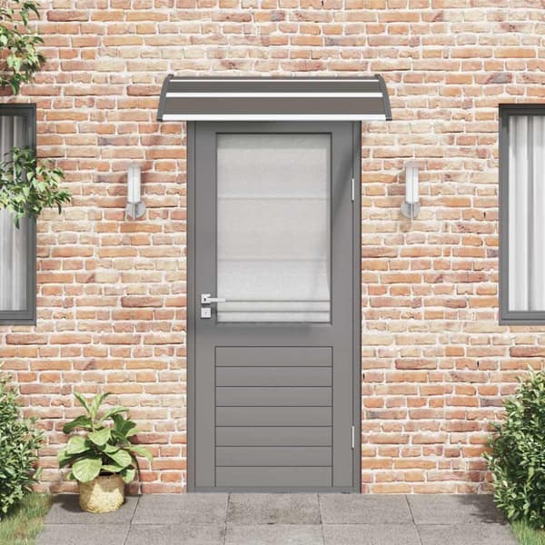 Entrétak svart 120x75 cm PC