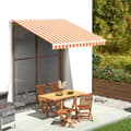 Miniatyrbild 1 av 2: Markisväv gul och orange 3x2,5 m