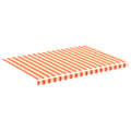 Miniatyrbild 2 av 2: Markisväv gul och orange 3,5x2,5 m