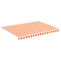 Miniatyrbild 2 av 2: Markisväv gul och orange 4x3 m