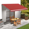 Miniatyrbild 1 av 2: Markisduk orange och brun 500x300 cm
