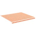 Miniatyrbild 2 av 2: Markisväv gul och orange 4x3,5 m