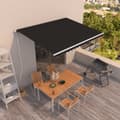 Miniatyrbild 1 av 2: Automatisk markis 400x350 cm antracit