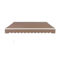 Miniatyrbillede 1 af 2: Retractable Markise, UV Beskyttelse, Holdbar Aluminiumramme,2,5 x 2M