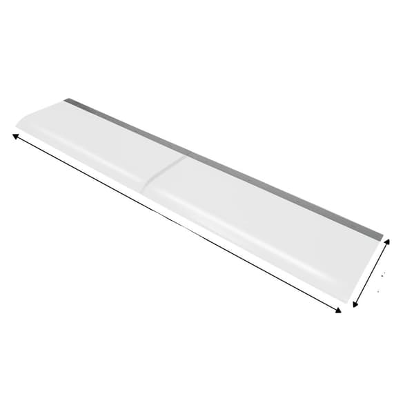 Regnproof Dörröverbyggnad, Hög Hållbarhet, Modern Design,200x40 cm