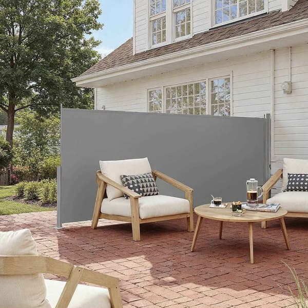 Rootz Side Awnle - Patio Shade - Udvidelig solskærm - Rust Resistant - 300,1 cm x 140,1 cm