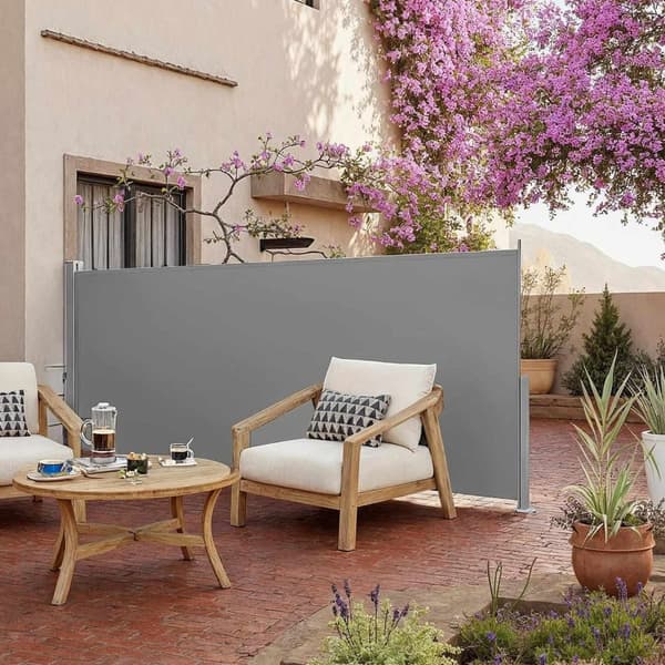 Rootz Side Awnle - Patio Shade - Udvidelig solskærm - Rust Resistant - 300,1 cm x 140,1 cm