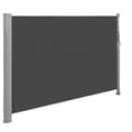 Miniatyrbillede 1 af 5: Rootz Side Awnle - Udtrækkelig Sun Shade - Privatlivsskærm - Rust Resistant - 200 cm x 300 cm - Ideel til udendørs & poolside