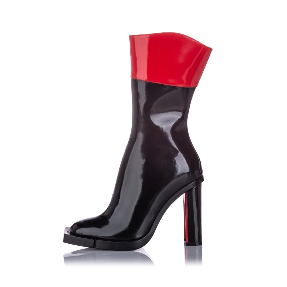 Alexander McQueen Hybrid 105 Boot Black